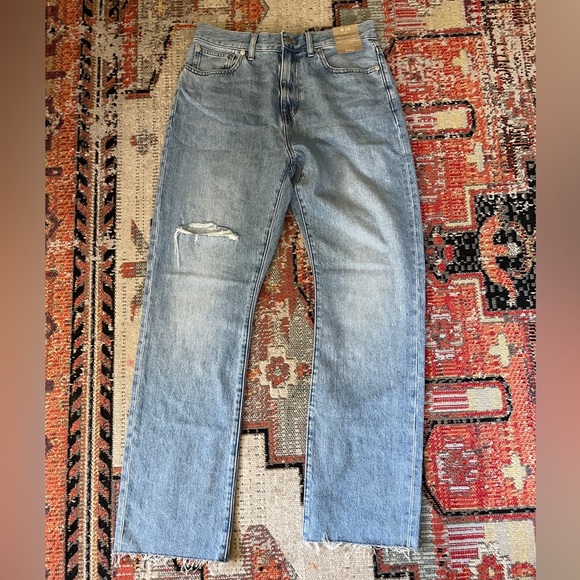 NWT Madewell The '90s Straight Jean, Size 28 - Picture 4 of 8